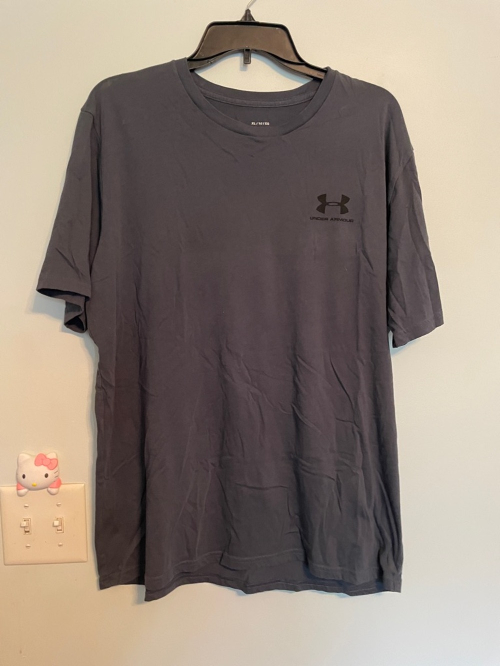 Under Armour Men's Short Sleeve Crew Tee - Charcoal Gray